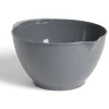 Gifi Préparation Culinaire^Bol à mixer en plastique gris 3,5L - Ø22xH13cm