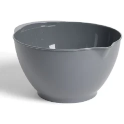 Gifi Préparation Culinaire^Bol à mixer en plastique gris 3,5L - Ø22xH13cm