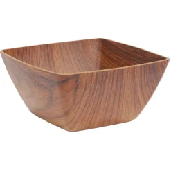 Gifi Rangement De Cuisine^Bol carré 12x12cm marron