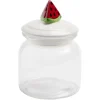 Gifi Conservation Alimentaire^Bonbonnière avec décoration en forme de fruits