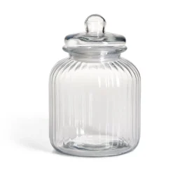 Gifi Conservation Alimentaire^Bonbonnière en verre ø17,5xH27,5cm