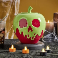 Gifi Conservation Alimentaire^Bonbonnière Halloween Disney Villains rouge et vert Ø20xH22,5cm