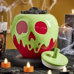 Gifi Conservation Alimentaire^Bonbonnière Halloween Disney Villains rouge et vert Ø20xH22,5cm