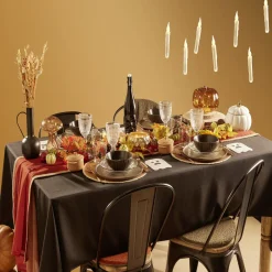 Gifi Conservation Alimentaire^Bonbonnière Halloween forme citrouille porcelaine blanc Ø18 cm