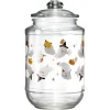 Gifi Conservation Alimentaire^Bonbonnière 2L en verre motifs Halloween Ø13,5xH24,5cm