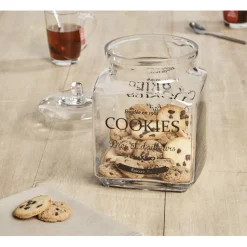 Gifi Conservation Alimentaire^Bonbonnière transparente design cookies