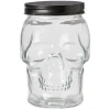 Gifi Conservation Alimentaire^Bonbonnière transparente design Tête de mort Halloween 1,5L