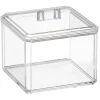 Boîte à coton plastique transparent^Gifi Hot