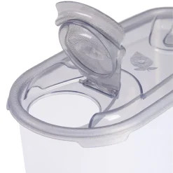 Gifi Conservation Alimentaire^Boîte à céréales gris et blanc 2L