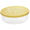 Gifi Conservation Alimentaire^Boîte à crêpes ronde avec couvercle imprimé motif cuisine Ø28xH9 cm