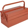 Boîte à outils 5 compartiments métal rouge^Gifi Best