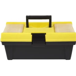 Boîte à outils jaune et noire^Gifi New