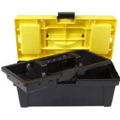 Boîte à outils jaune et noire^Gifi New