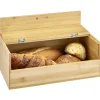 Gifi Rangement De Cuisine^Boîte à pain en bambou naturel