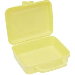 Gifi Conservation Alimentaire^Boîte à sandwich rectangulaire avec anse plastique vert 16x20xH7cm