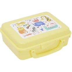 Gifi Conservation Alimentaire^Boîte à sandwich rectangulaire avec anse plastique vert 16x20xH7cm