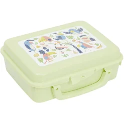 Gifi Conservation Alimentaire^Boîte à sandwich rectangulaire avec anse plastique jaune 16x20xH7cm