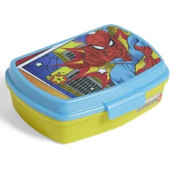 Gifi Conservation Alimentaire^Boîte à sandwich Spiderman plastique 14x17x5,6cm