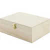 Gifi Conservation Alimentaire^Boîte à thé en bois à personnaliser 20xH7x15cm