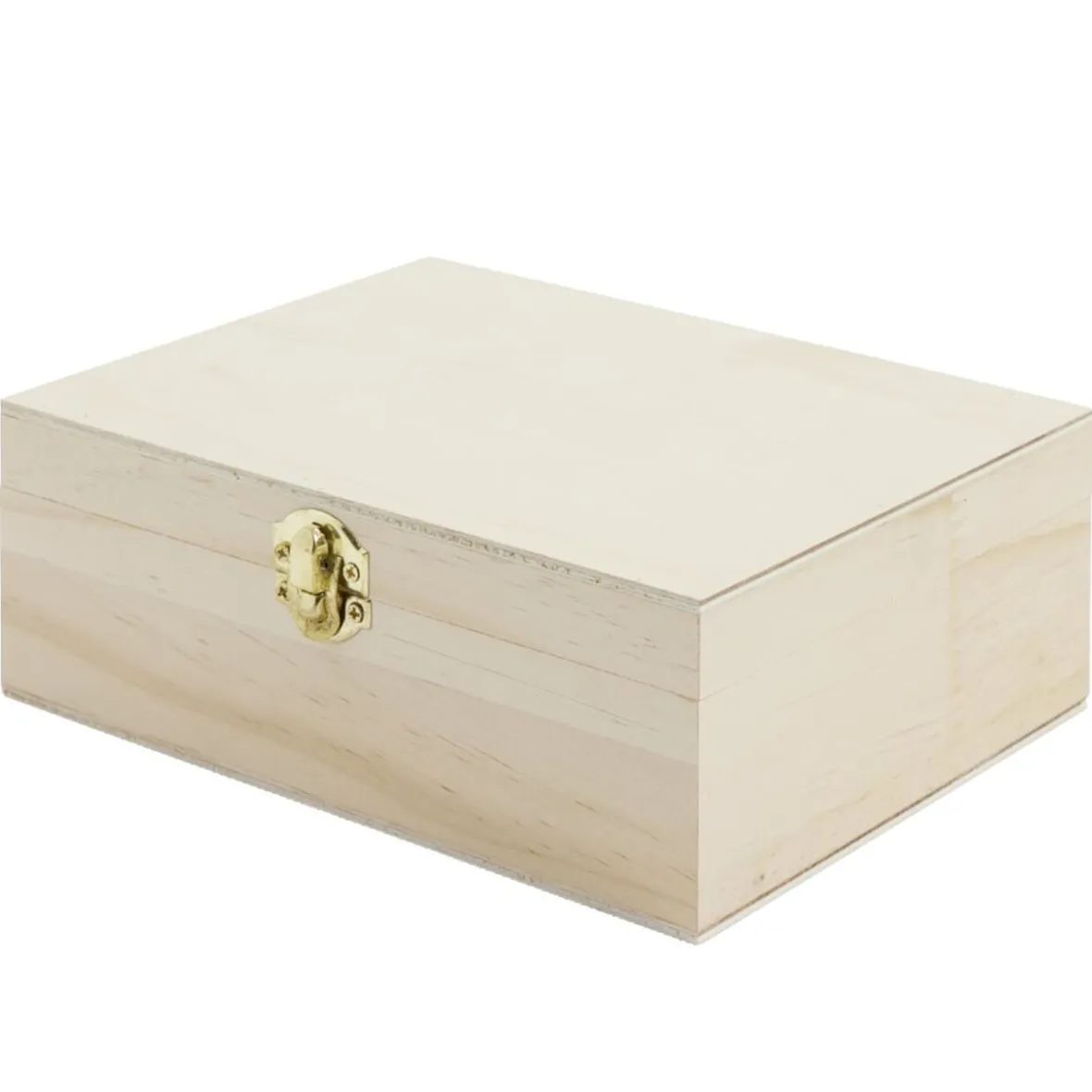 Gifi Conservation Alimentaire^Boîte à thé en bois à personnaliser 20xH7x15cm