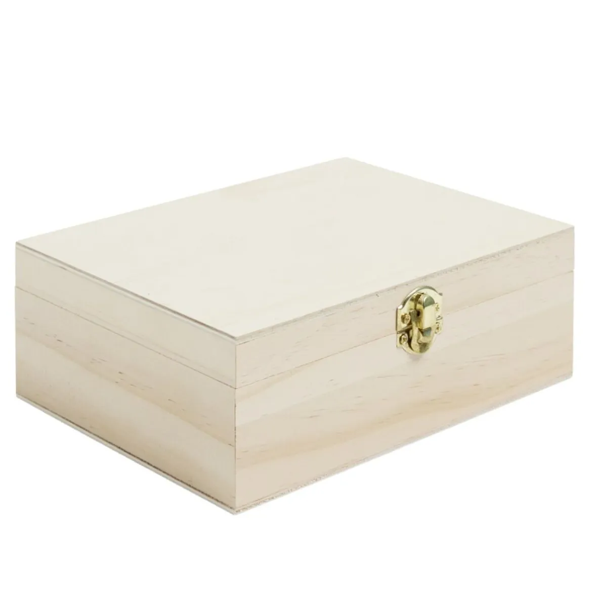 Gifi Conservation Alimentaire^Boîte à thé en bois à personnaliser 20xH7x15cm