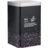 Gifi Conservation Alimentaire^Boîte à thé en métal noir design Tea - 10,7x10,7xH.17,5cm