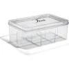 Gifi Conservation Alimentaire^Boîte à thé plastique transparent 21,5x15x8,5cm