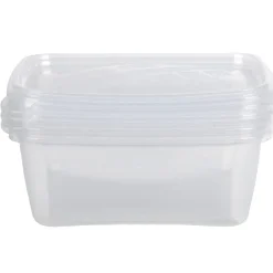 Gifi Conservation Alimentaire^Boîte alimentaire 1,2 L transparente x3