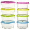Gifi Conservation Alimentaire^Boîte alimentaire couvercle multicolore 65 ml x8