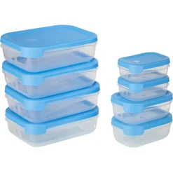Gifi Conservation Alimentaire^Boîte alimentaire couvercle bleu
