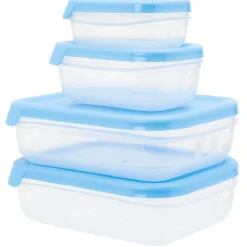 Gifi Conservation Alimentaire^Boîte alimentaire couvercle bleu