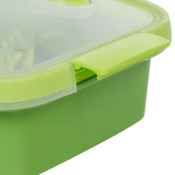 Gifi Conservation Alimentaire^Boîte alimentaire curver carrée verte 1 L