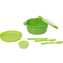 Gifi Conservation Alimentaire^Boîte alimentaire curver ronde verte 1,6 L