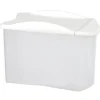 Gifi Conservation Alimentaire^Boîte alimentaire empilable transparente et blanche 0,8 L