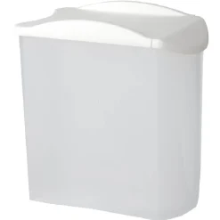 Gifi Conservation Alimentaire^Boîte alimentaire empilable transparente et blanche 1,25 L
