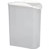 Gifi Conservation Alimentaire^Boîte alimentaire empilable transparente et blanche 1,7 L