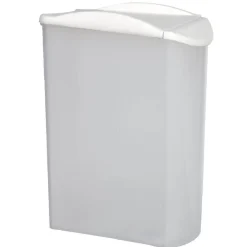 Gifi Conservation Alimentaire^Boîte alimentaire empilable transparente et blanche 1,7 L