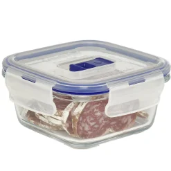 Gifi Conservation Alimentaire^Boîte alimentaire en verre trempé transparent x3