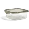 Gifi Conservation Alimentaire^Boîte alimentaire en verre avec couvercle en plastique 800ml