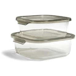 Gifi Conservation Alimentaire^Boîte alimentaire en verre avec couvercle en plastique 800ml