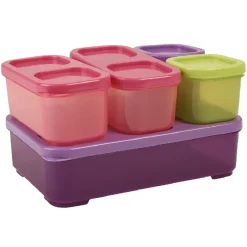 Gifi Conservation Alimentaire^Boîte alimentaire multicolore x5