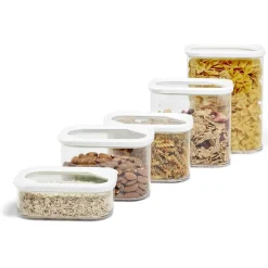 Gifi Conservation Alimentaire^Boîte alimentaire plastique x5