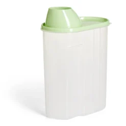 Gifi Conservation Alimentaire^Boîte alimentaire plastique transparent et vert 2,5L