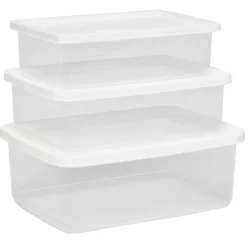 Gifi Conservation Alimentaire^Boîte alimentaire rectangulaire polypropylène x3