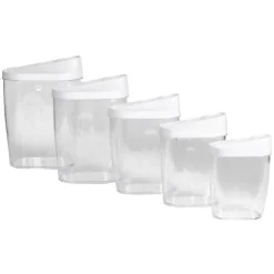 Gifi Conservation Alimentaire^Boîte alimentaire transparente encastrable x5