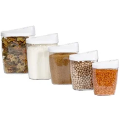 Gifi Conservation Alimentaire^Boîte alimentaire transparente encastrable x5