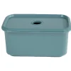 New Boîte avec couvercle vert sage 1,5 L Entretien Du Linge