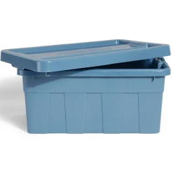 Best Boîte bricolage plastique bleu 45L Rangement