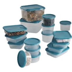 Gifi Conservation Alimentaire^Boîte de conservation alimentaire bleu x 17