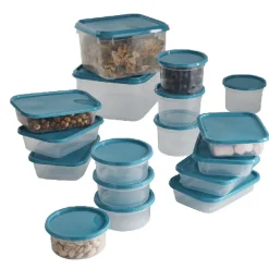 Gifi Conservation Alimentaire^Boîte de conservation alimentaire bleu x 17